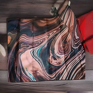 Colourful Marble Rug, 5x6ft Paint Drip Rug, Abstract Rug, LivingRoom Rug, Modern - Picture 1 of 3