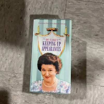 BBC Keeping Up Appearances Hyacinth's Best Adventures VHS 4 Box Set 1999 Sealed - Image 1 of 4