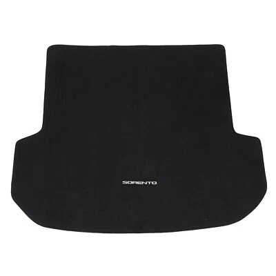 Alfombra negra genuina Kia Sorento 2015-2018 alfombra de carga en relieve C6F12-AC000 Foto 1 de 4