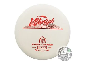 NEU Gateway Super Glow SSS Retro Warlock 168g Red Foil Putter Golf Disc - Bild 1 von 1