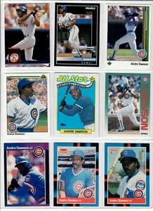 Konvolut 38 Andre Dawson Baseballkarten. Karten sind in gutem Zustand - Bild 1 von 5