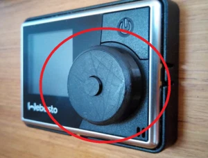 Replacement Control Knob 4 Webasto Water Heater Multicontroller 9030911B Thermo - Picture 1 of 3