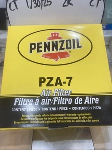 Pennzoil Quality Air Filter PZA-7 - Picture 1 of 3