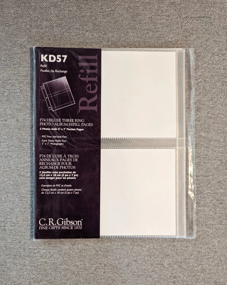 Repuesto álbum de fotos C. R. Gibson KD57 Foto 1 de 1