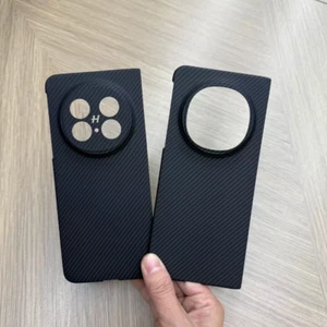 Luxury Real Carbon Fiber Hard Cover Case for OPPO Find N5 2025 Version - Picture 1 of 10