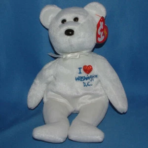 Ty Beanie Baby Washington DC I Love - MWMT (Bear Show Exclusive 2003) - Picture 1 of 1