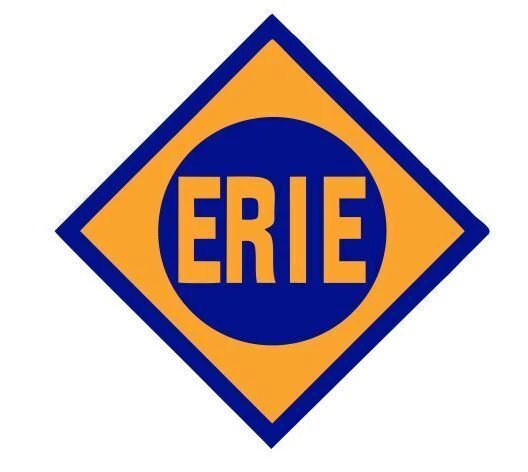 SAND DOLLAR SALES Erie Railroad Railway Train Sticker Decal R7269