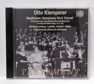 OTTO KLEMPERER - BEETHOVEN Sinfonie Nr.9 - TESTAMENT CD NM - Bild 1 von 2