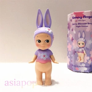 Authentic Sonny Angel Night Cherry Blossom Rabbit mini figure Designer toy - Picture 1 of 2