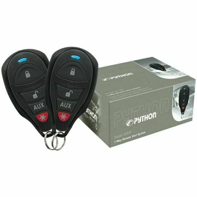 4105P Python 1-Way Remote-Start System with 2 Remotes Set - Image 1 of 1