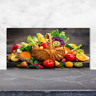 Tulup Kitchen Glass Splashback 120x60 A basket of fruit vegetables