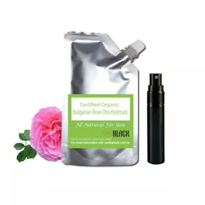 Organic Rose Otto Hydrosol Rosewater For Skin/Face. Rose Water Toner Spray Mist - Picture 1 of 3
