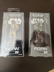 SDCC 2022 exclusive FiGPiN star wars DENGAR #926 BOSSK #929 1000 LE - Picture 1 of 1