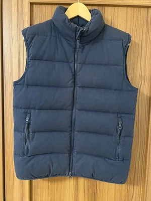 ASPESI Navy Down Vest S Men's Jacket Outerwear - Image 1 of 4