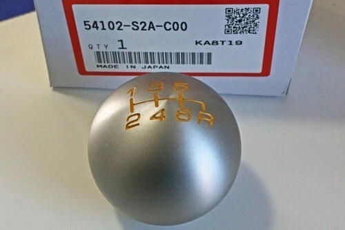 Honda Genuine 54102-S2A-C00 OEM S2000 CR Shift Knob w/Yellow Lettering