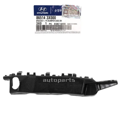 SOPORTE PARACHOQUES DELANTERO DERECHO ORIGINAL 865143X000 PARA HYUNDAI ELANTRA Y CUPÉ 11-16 Foto 1 de 3