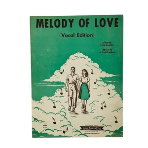 Melodie der Liebe, Noten, romantisches Liebeslied, Hochzeitsdeko, Valentinstag - Bild 1 von 3