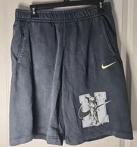Pantalones Cortos Nike Sportswear Club Polar Negro Gris Verde DC2741-010 Para Hombre Talla Pequeña - Imagen 1 de 5