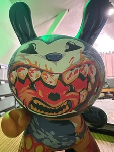 Kidrobot Dunny 8” Beast by ilovedust Designer Vinyl Art Toy Figure Rare - Picture 1 of 5
