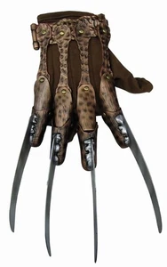 ACCESORIO DE DISFRAZ DE HALLOWEEN GUANTE DE LUJO FREDDY PESADILLA ELM STREET CON LICENCIA - Imagen 1 de 2