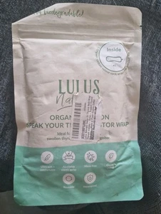 Lulus Naturals Bio-Baumwolle Speak Your Truth Castor Halstuch, Neu - Bild 1 von 2