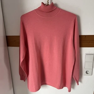 März Damen Rollkragenpullover Pulli rosa Gr.48Extrafeine Merinowolle/Schurwolle - Bild 1 von 8