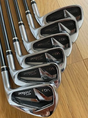 Titleist iron set VG3 iron FLEX-R 6pcs (5-9,P) used - Image 1 of 4