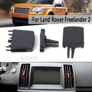 Front Tab Clip A/C Air Vent Outlet Black 33.5*33.2*7.5mm Replacement Practical - Picture 1 of 12