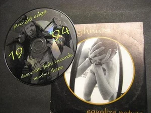 DOUGHNUTS EQUALIZE NATURE CD CARDSLEEVE DESPERATE FIGHT RECORDS - Picture 1 of 1