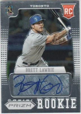 2012 PANINI PRIZM ROOKIE AUTOGRAPHS BRETT LAWRIE RC AUTO - Image 1 of 2