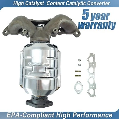 Catalytic Converter For 2004-2012 Hyundai Elantra 10-11 Kia Soul 04-09 Spectra - Image 1 of 4