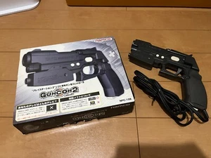 Sony PlayStation2 GUN Controller GUNCON2 x 2 namco with BOX and Manual - Picture 1 of 16