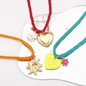 Jewelry Sun Necklace Daisy Floral Choker Elegant Pendant Necklace Summer - Picture 1 of 15