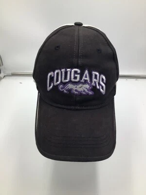 University of Sioux Falls Cougars Black Adjustable Baseball Cap H8 - Image 1 of 4