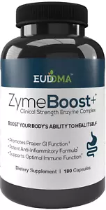 ZymeBoost+ CLINICAL STRENGTH ENZYME FORMULA (180 CAPSULES) - Picture 1 of 5