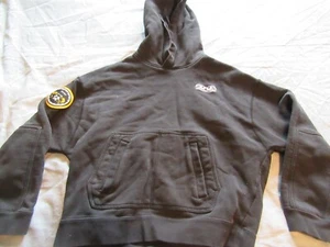 Nike Boys Lebron James Vtg Strive For Greatness Hoodie Sz L Black - Picture 1 of 6