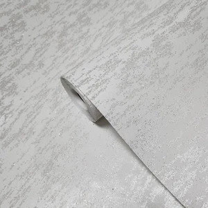 Contemporary glassbeads wallpaper white glass beads textured glitter embossed 3D - Picture 1 of 15
