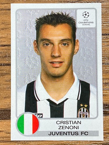 Panini 2001/2002 UEFA Champions League Stickers No.140 Cristian Zenoni ...