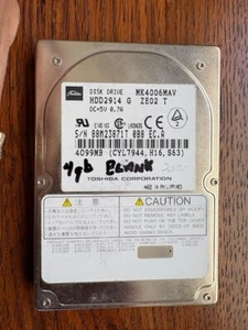 Vintage IDE Hard Drive for Laptop - 4GB - Afbeelding 1 van 3