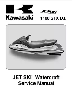 Kawasaki Jetski 1100 STX DI Manual de Servicio | 2003 | CD o USB por correo - Imagen 1 de 10