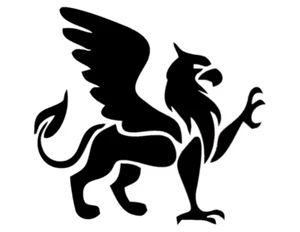 Plantilla Griffin Gryphon Lion Eagle 11" x 8.5" Plantilla Personalizada ENVÍO RÁPIDO GRATUITO - Imagen 1 de 1