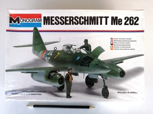 Monogram 1:48 (Kit Ed. 1978 ) • Messerschmitt Me-262 A1 / K. Novotny w/ figures - Imagen 1 de 3