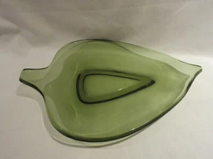 Duncan & Miller #154/10 Laguna 10 1/2" Smokey Avocado? One Handled Plate - HTF - Picture 1 of 4