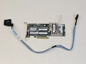 HP Smart Array P440/2GB FBWC PCIe 12G 1-Port SAS Controller Low Profile + Cable - Picture 1 of 10