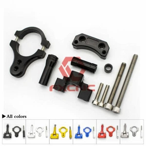 For Kugo G-booster 50mm Scooter CNC Steering Damper Mount Bracket Mount 6Colors - Picture 1 of 8