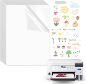 30 Stk Bedruckbare Klebefolie,Sticker Papier Zum Bedrucken,A4 Selbstklebende Fol - Bild 1 von 7