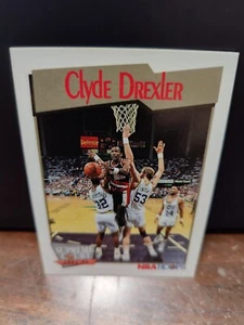 Aros de la NBA Clyde Drexler Corte Suprema #491 Portland Trail Blazers 1991-1992 - Imagen 1 de 2