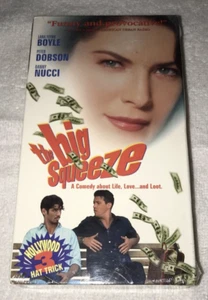 The Big Squeeze VHS Hollywood Video 3 Hat Trick Promo Movie Sealed NEW - Picture 1 of 2