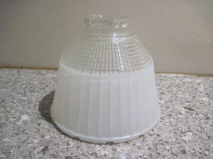 Vintage Prismatic Glass Holophane Light Shade National Home Lamp Council - Picture 1 of 7