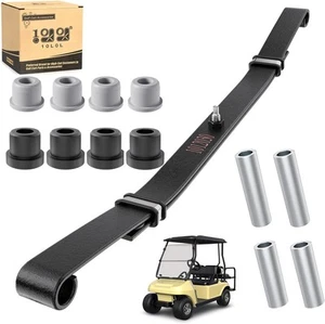 10L0L Golf Cart Front Leaf Spring Kit for Club Car 73.00*5.00*5.00 CM, Black  - Picture 1 of 9